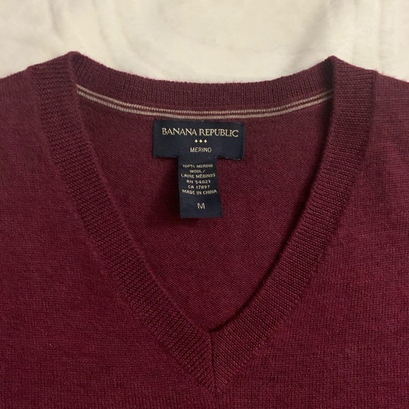 Banana Republic Merino Wool Sweater - Medium - Picture 2 of 3